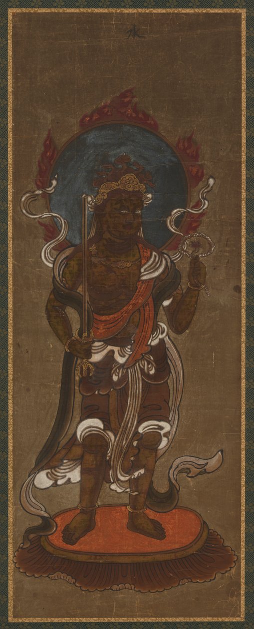 Um dos doze devas: Sui-ten (<em>Varuna</em>) de Unknown artist