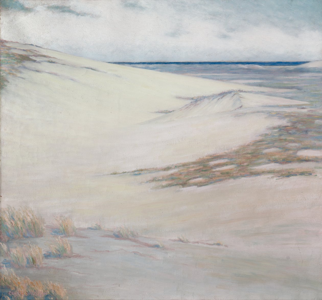 Sobre as Dunas, Cape Cod, Massachusetts de Unknown artist