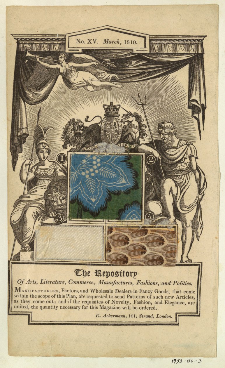 Página do Repositório de Ackermann de Unknown artist