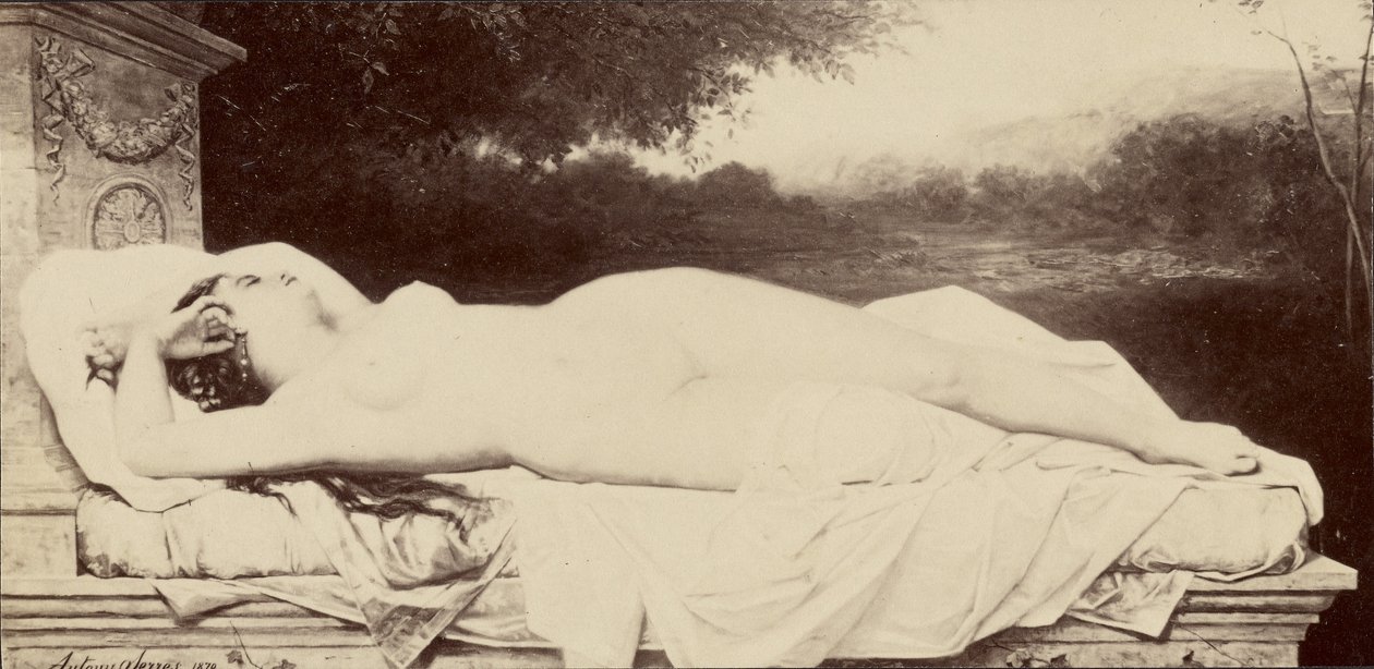[Pintura de um nu feminino]. de Unknown artist