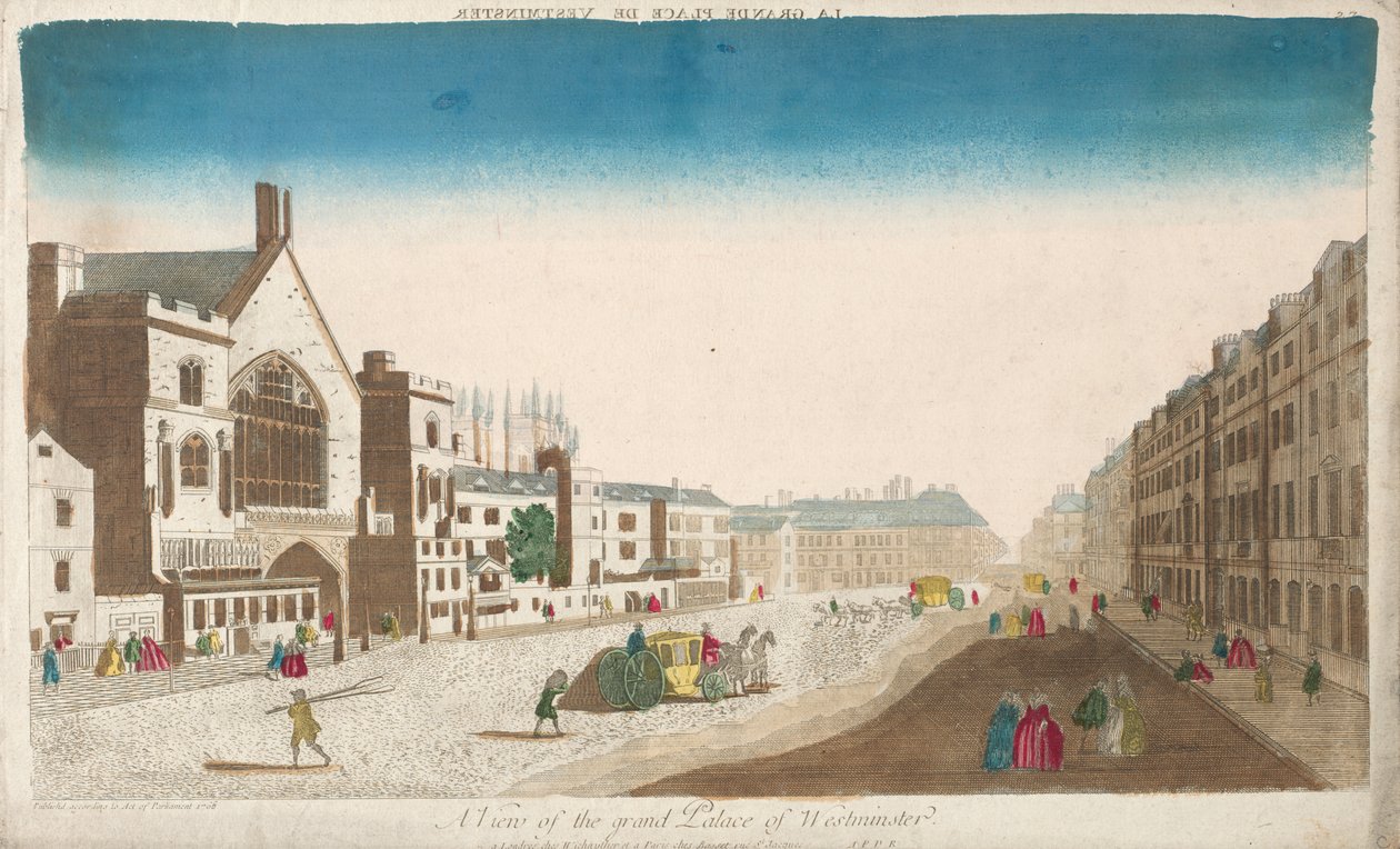Palácio de Westminster de Unknown artist