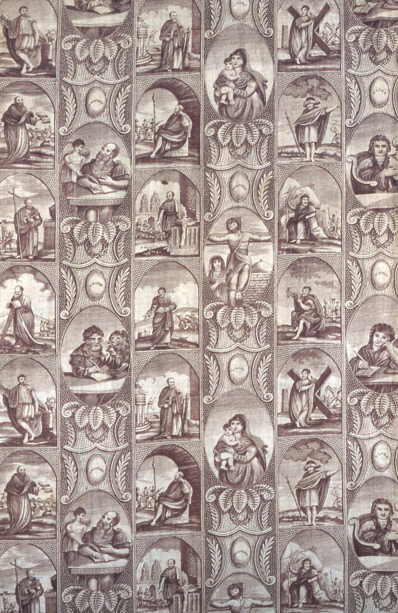 Painel (tecido para mobiliário) de Unknown artist