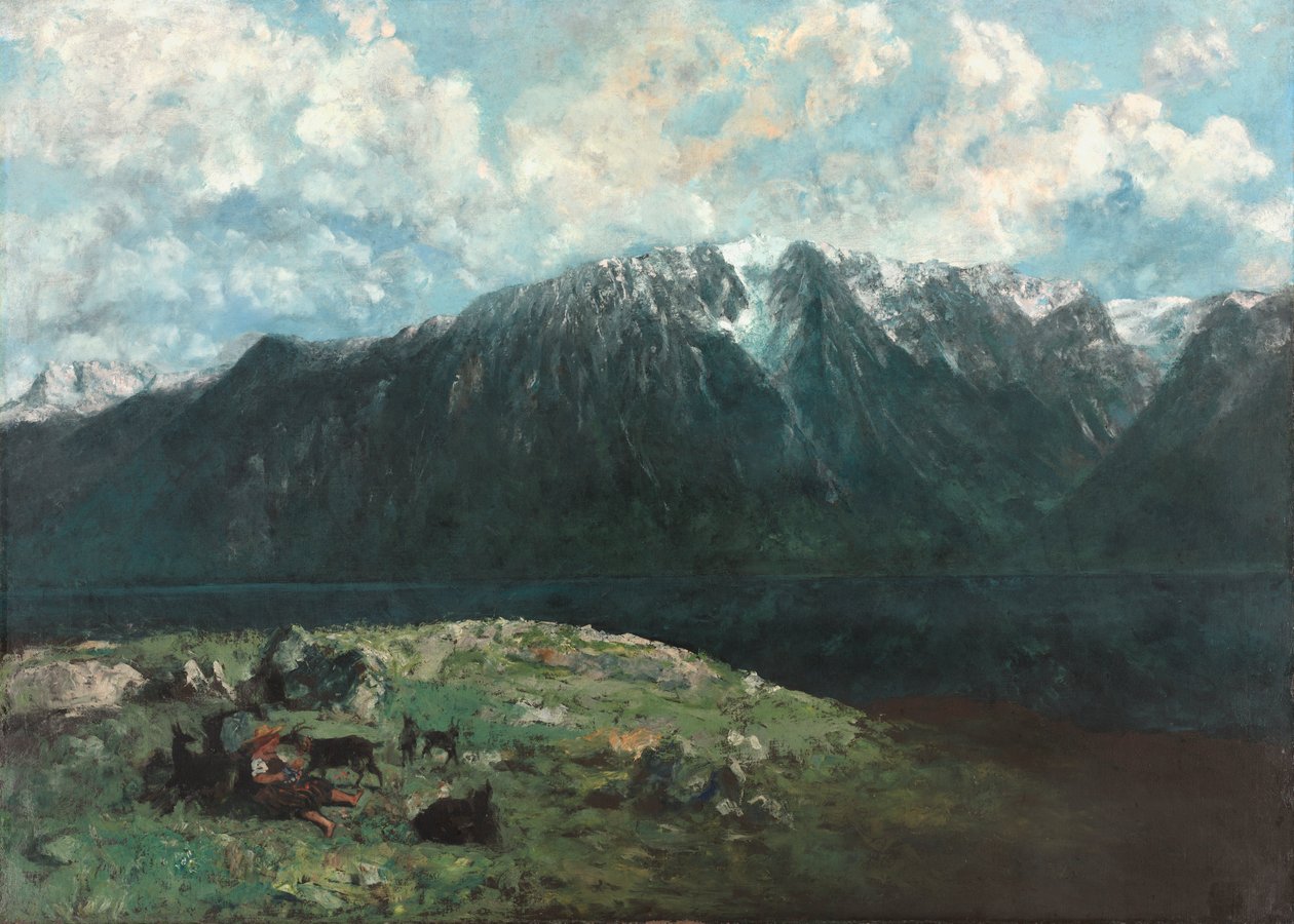 Vista panorâmica dos Alpes, Les Dents du Midi de Unknown artist