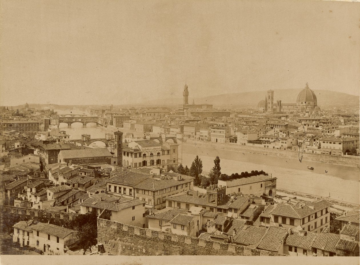 [Vista panorâmica de Florença]. de Unknown artist