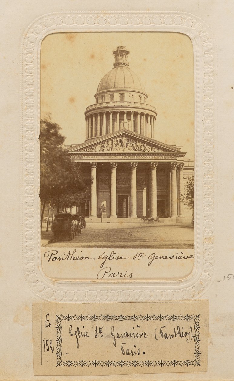 Panthéon - Igreja de Sainte Geneviève, Paris de Unknown artist