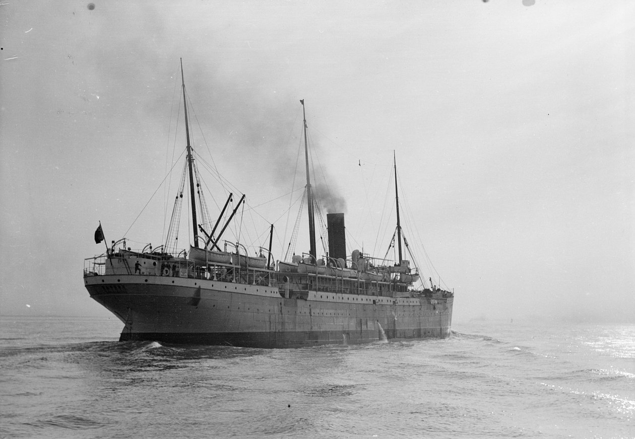 Navio de passageiros/carga "Gascon" (Br de Unknown artist