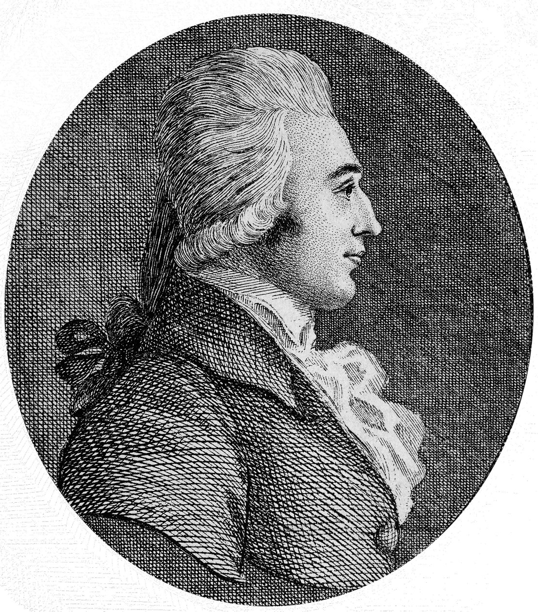 Paul Wranizky (Wranitzky) Compositor, violinista e maestro tcheco - Pavel Vranicky (1756 -1808), compositor e violinista tcheco de Unknown artist