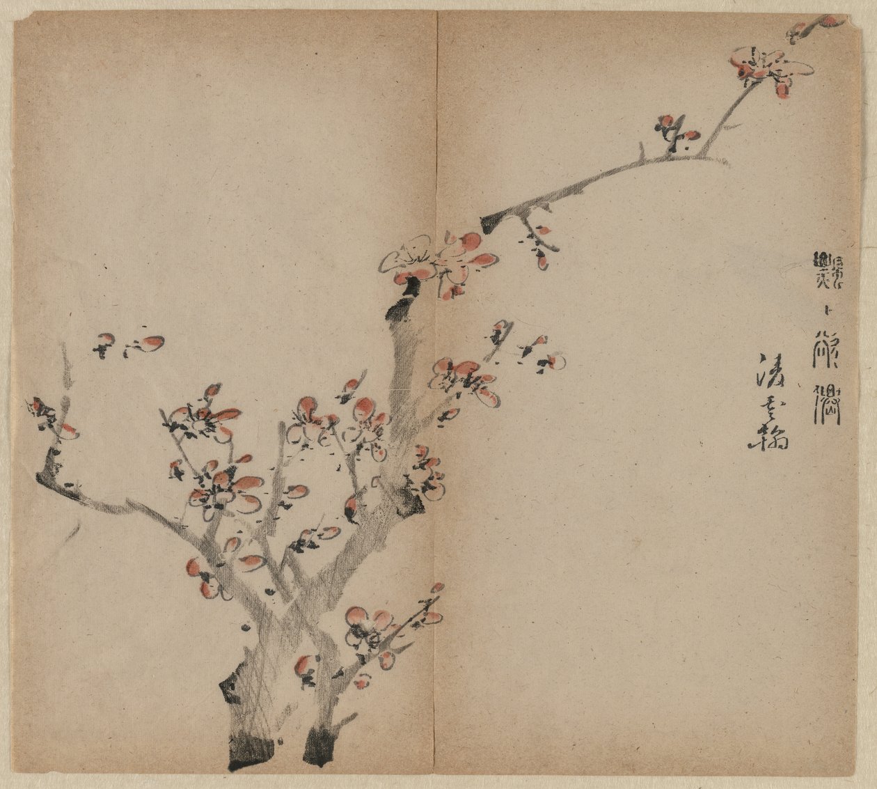 Flores de pêssego de Unknown artist