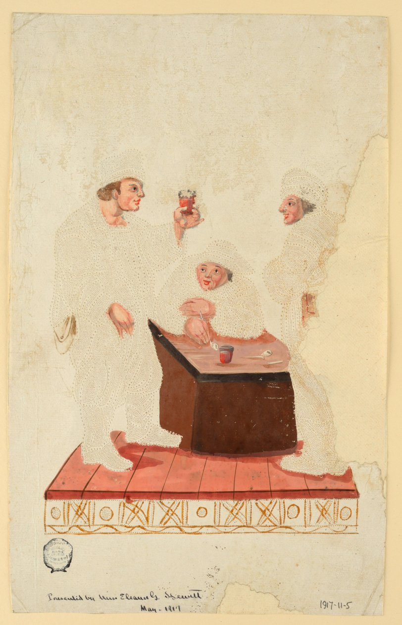 Camponeses em um cabaré de Unknown artist