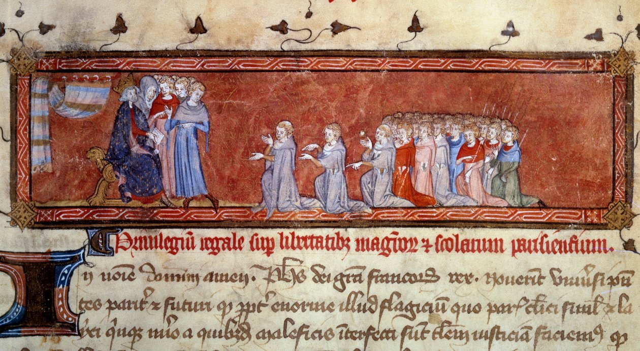 Philippe Auguste (1165 - 1223) entregou o primeiro privilégio de Unknown artist
