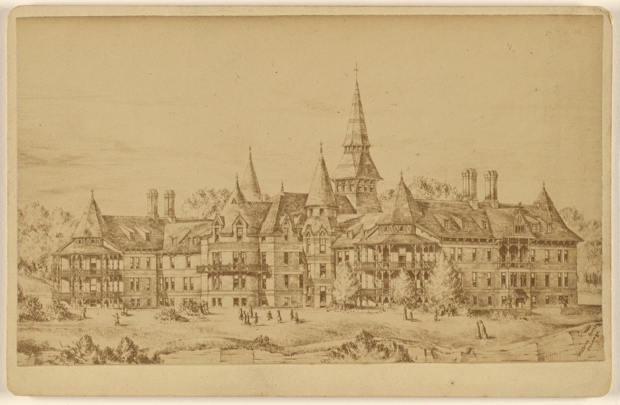 Local New St. Marys Hall Faribault Minnesota de Unknown artist