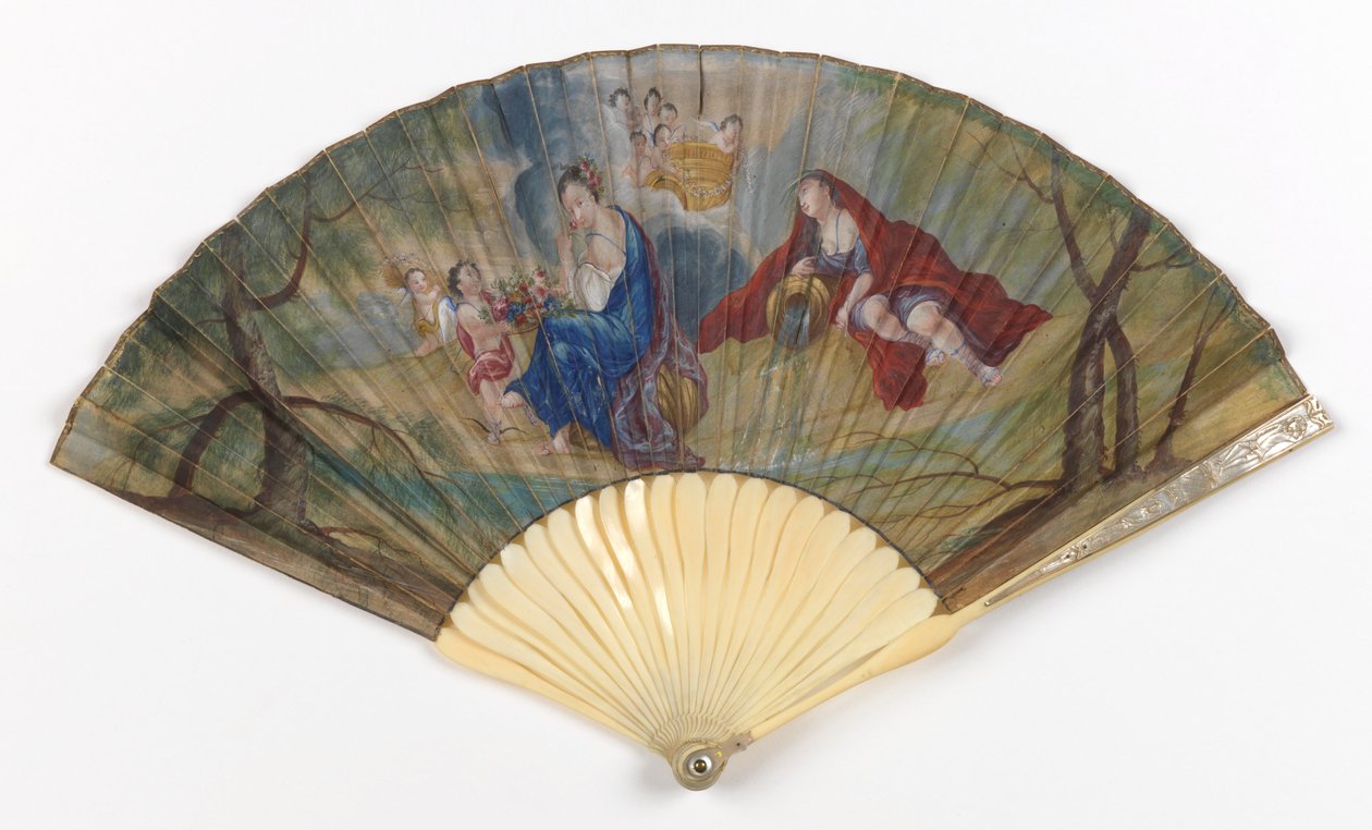 Ventilador plissado de Unknown artist