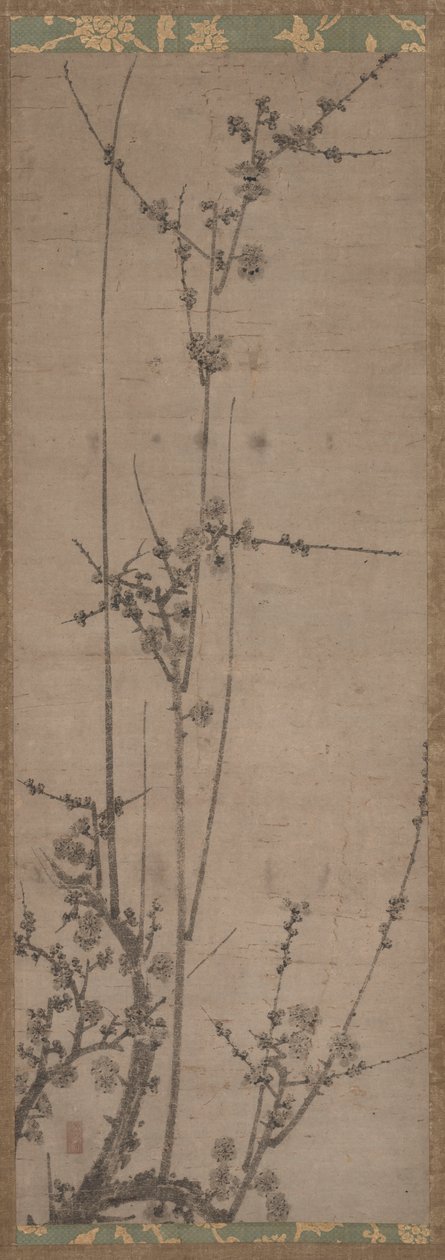 Ameixas em flor de Unknown artist