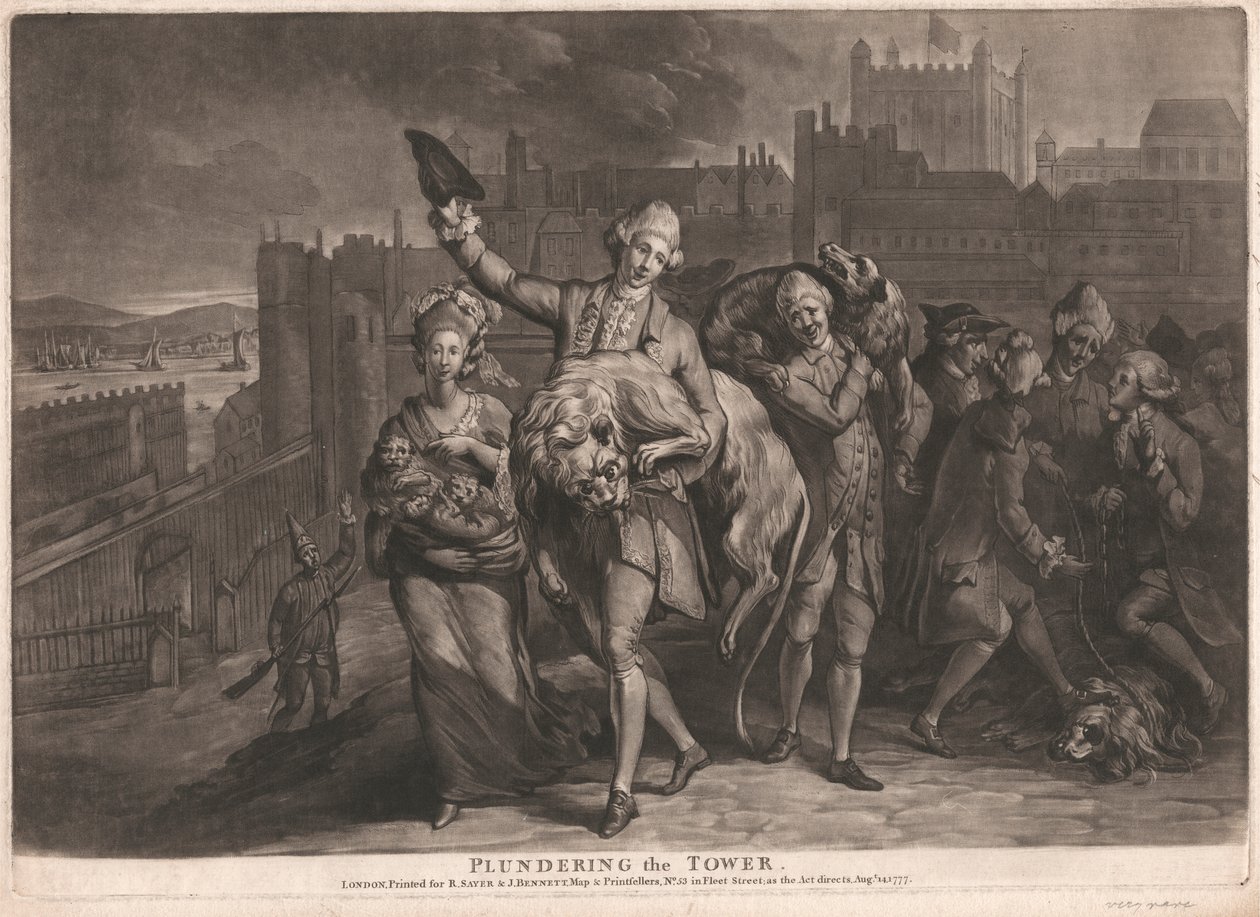 Plundering da Torre de Unknown artist