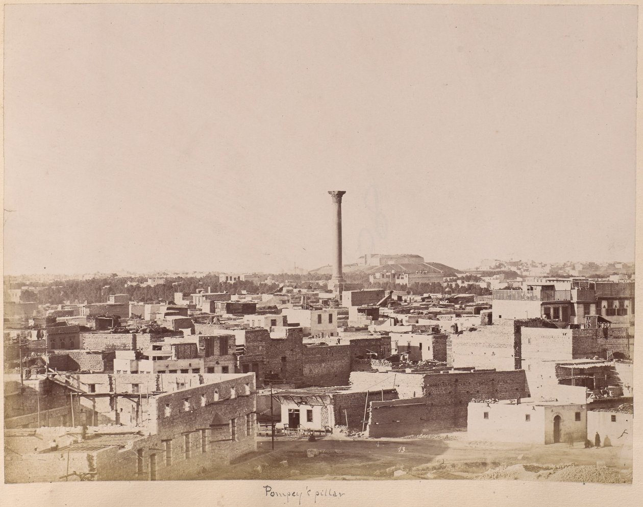 O pilar de Pompeu de Unknown artist