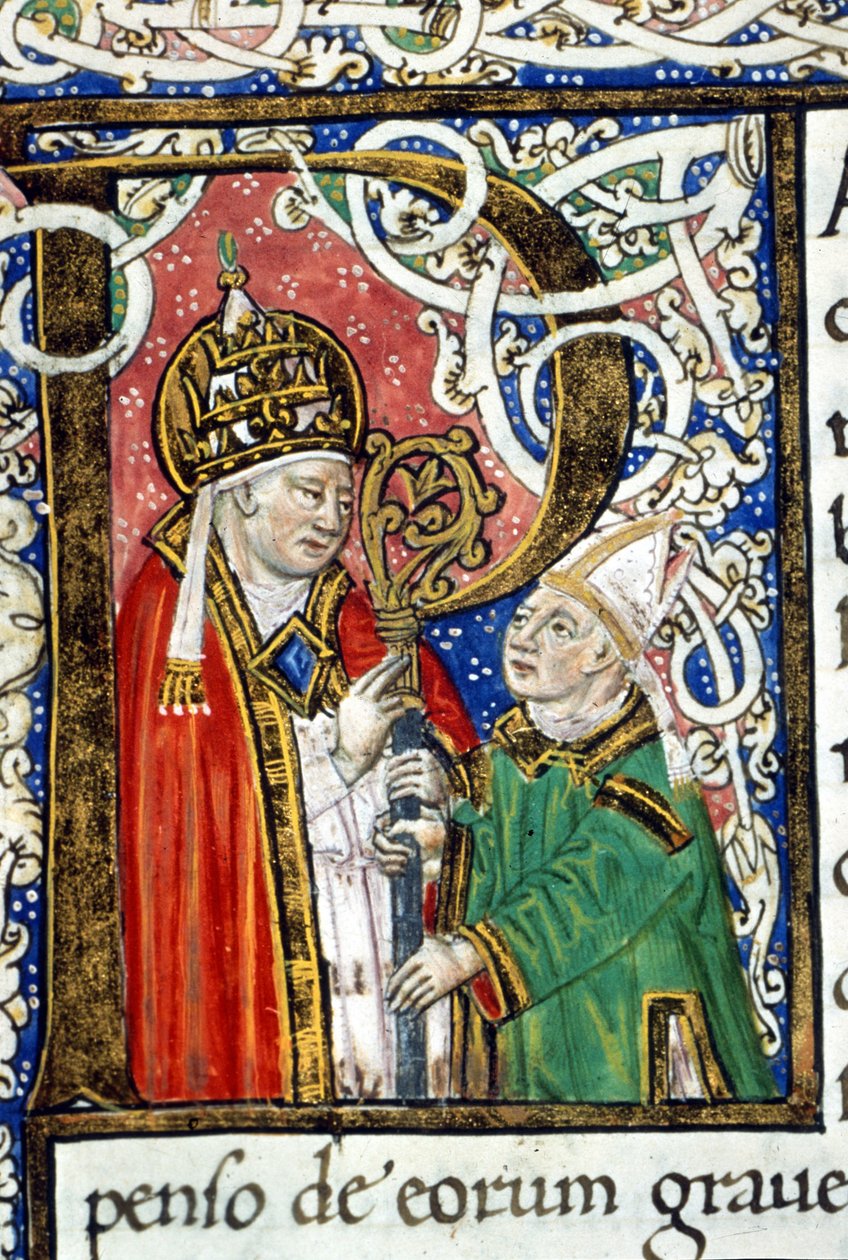 Papa São Gregório I, o Grande (540 - 604). de Unknown artist