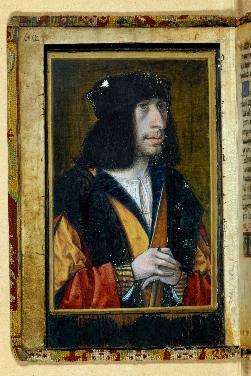 Retrato assume de Carlos VIII de Unknown artist