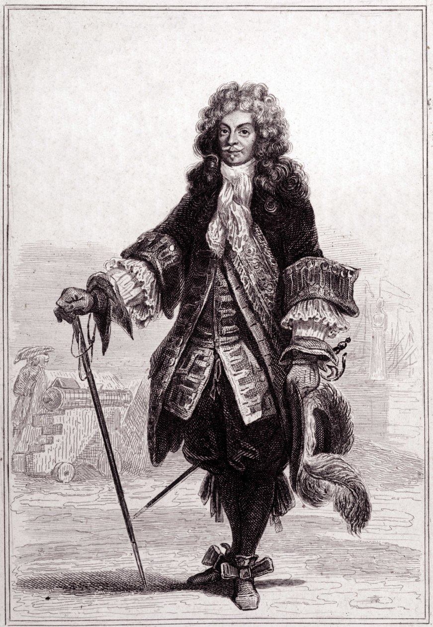 Retrato de Abraão, Marquês Duquesne (1610 - 1688), marinheiro francês. de Unknown artist