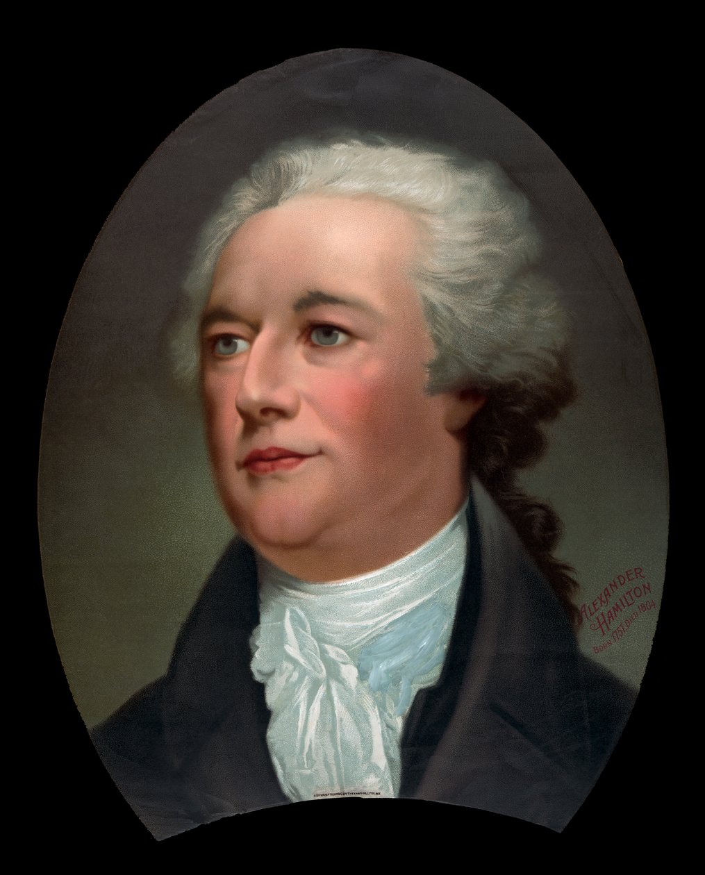 Retrato de Alexander Hamilton de Unknown artist