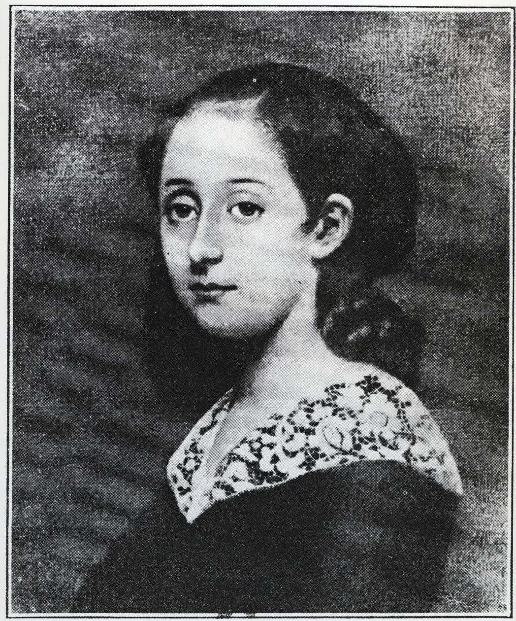 Retrato de Aline Chazal-Tristão de Unknown artist