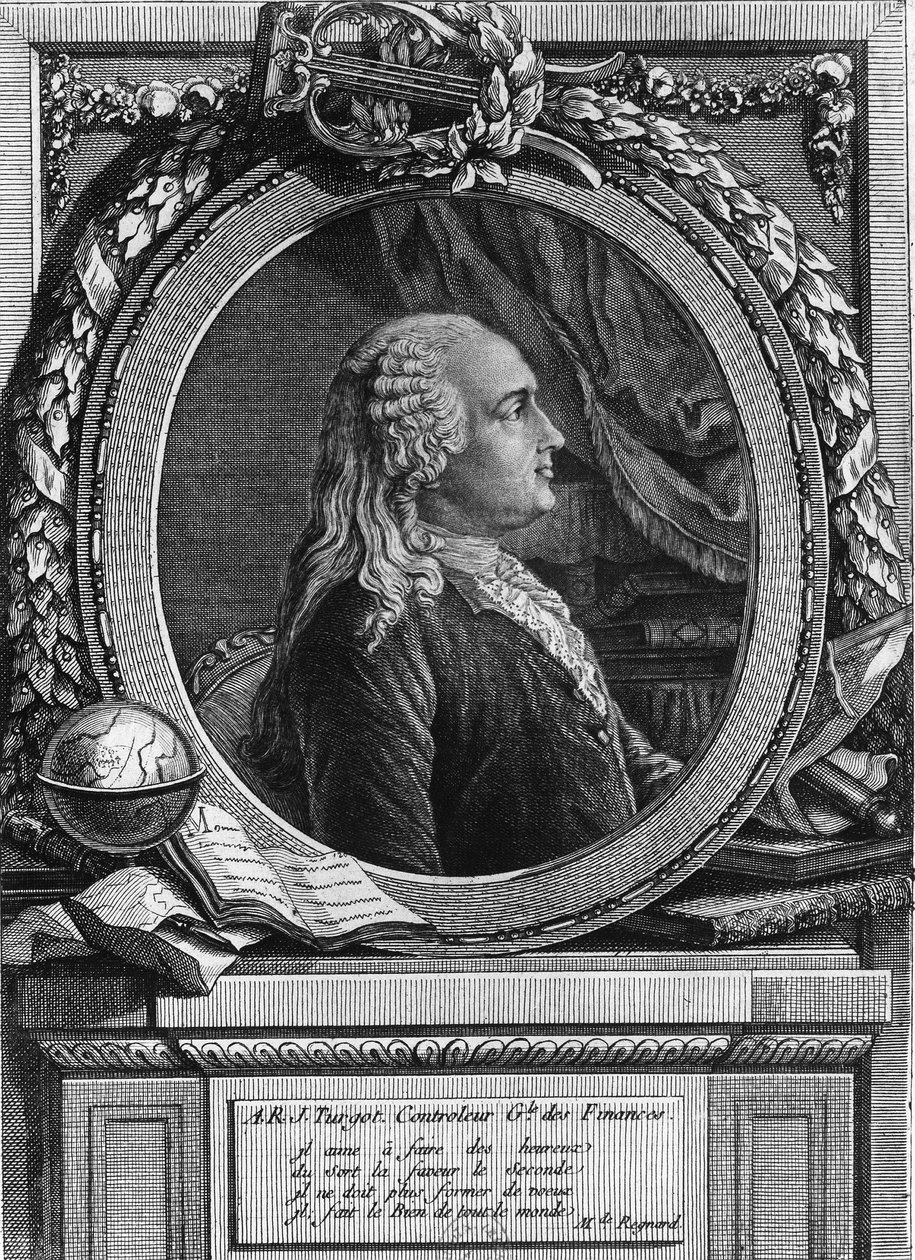 Retrato de Anne Robert Jacques Turgot (1727-1781), Barão de l