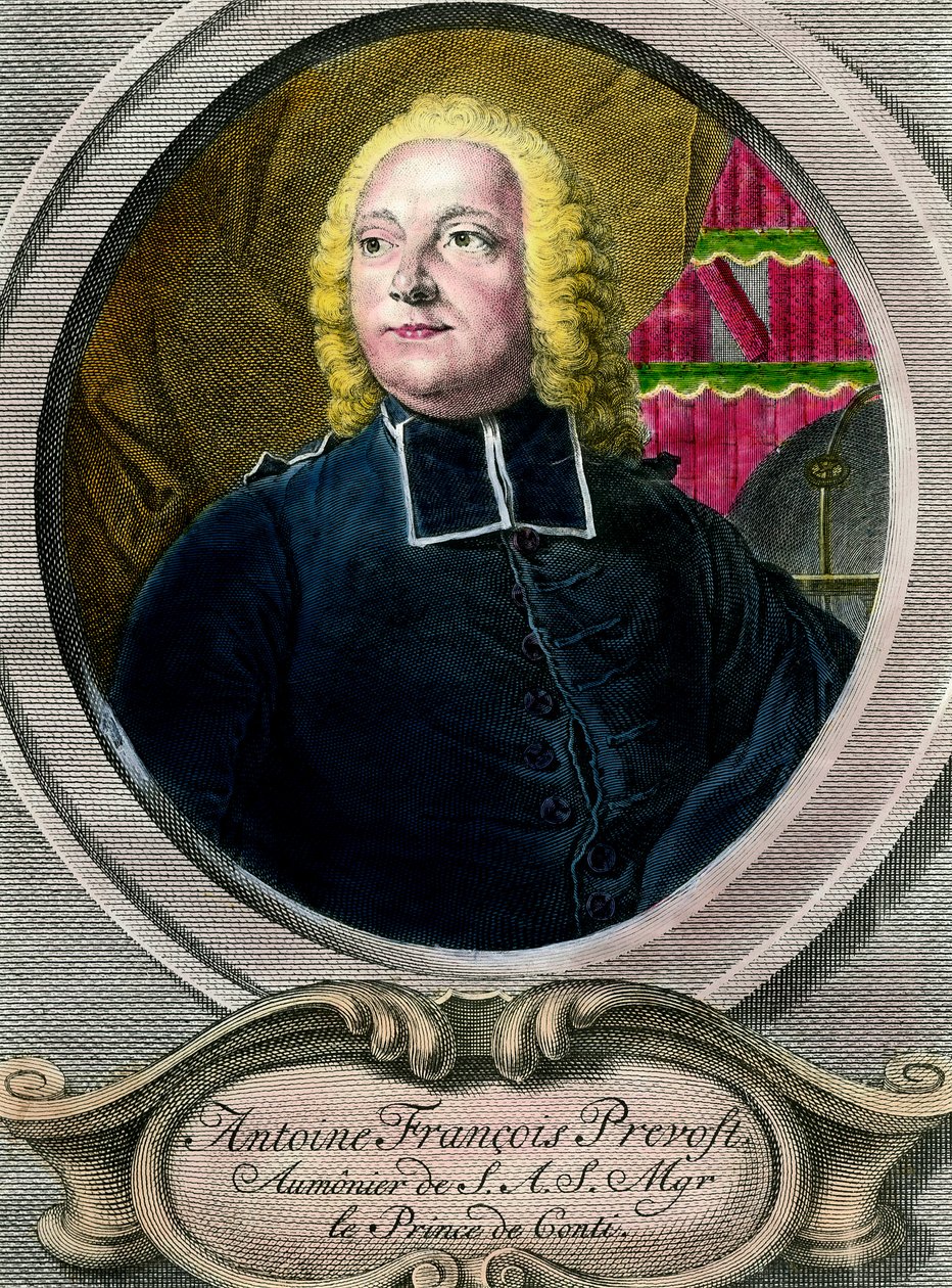 Retrato de Antoine Francois Prevost d