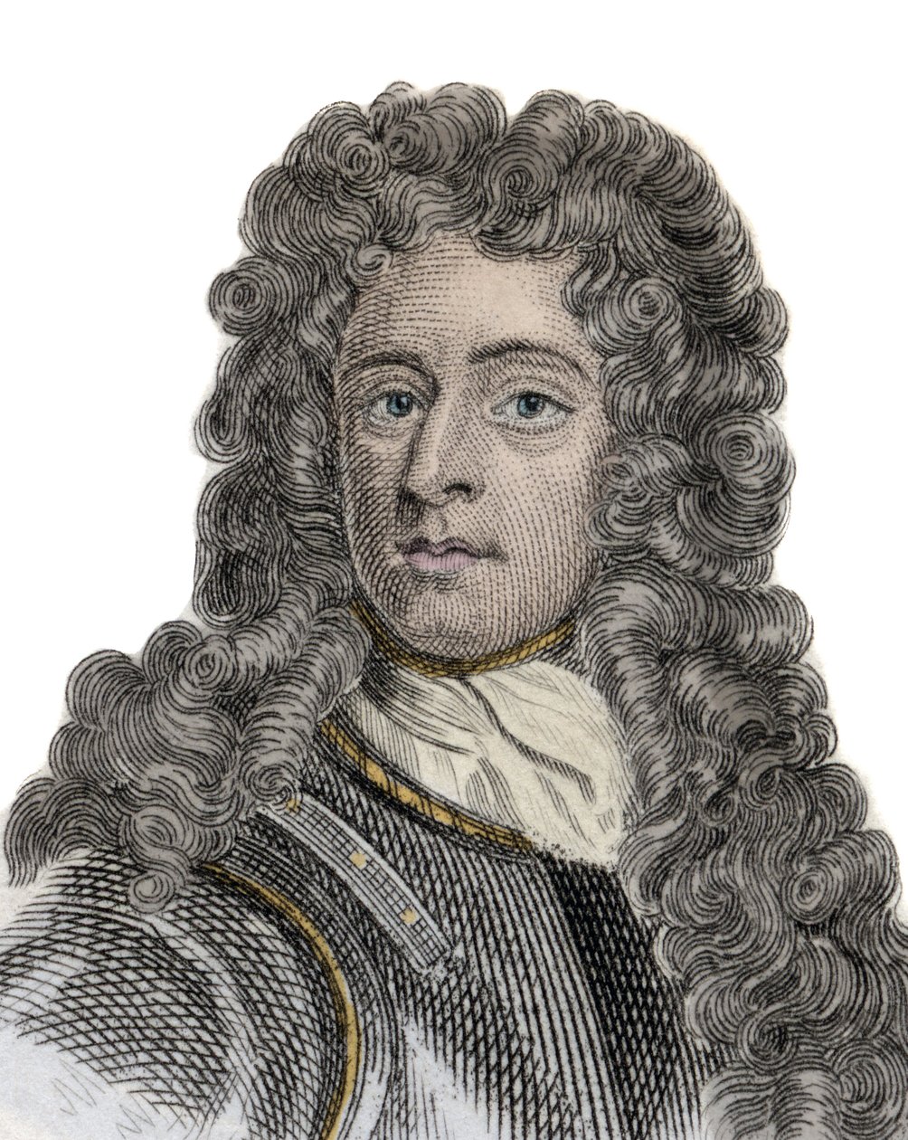 Retrato de Arthur Herbert (1647-1716), Conde de Torrington, Almirante e político inglês. Gravura do século XIX. de Unknown artist