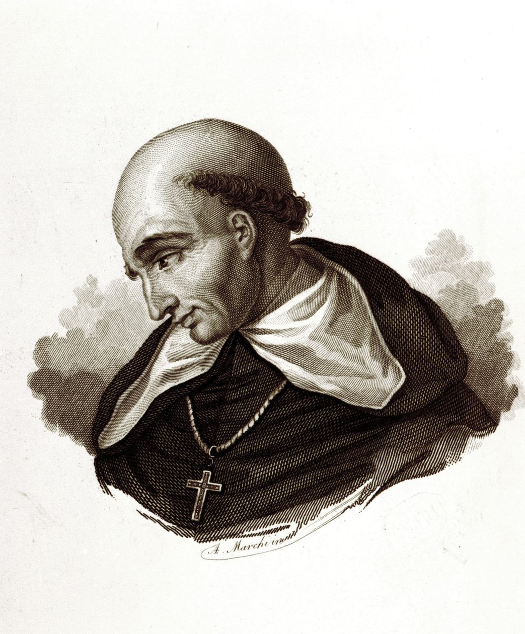 Retrato de Bartolome de Las Casas (1474-1566). de Unknown artist