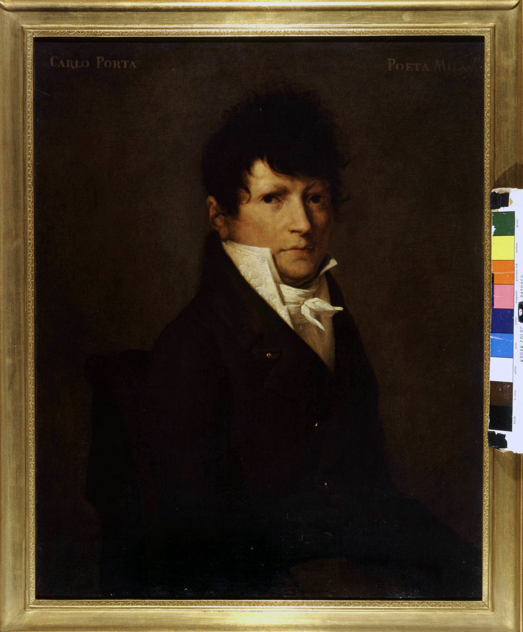 Retrato de Carlo Porta (1775-1821). Pintura do século XIX. Museo de Milão. de Unknown artist