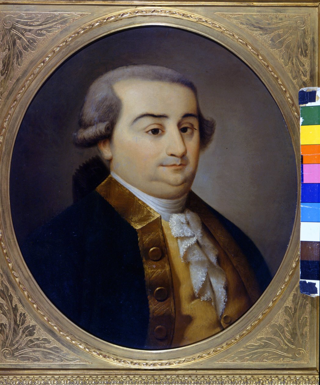 Retrato de Cesare Bonesana, Marquês de Beccaria (1738 - 1794), jurista italiano. Pintura anónima do século XVIII. Museo de Milão. Milão de Unknown artist