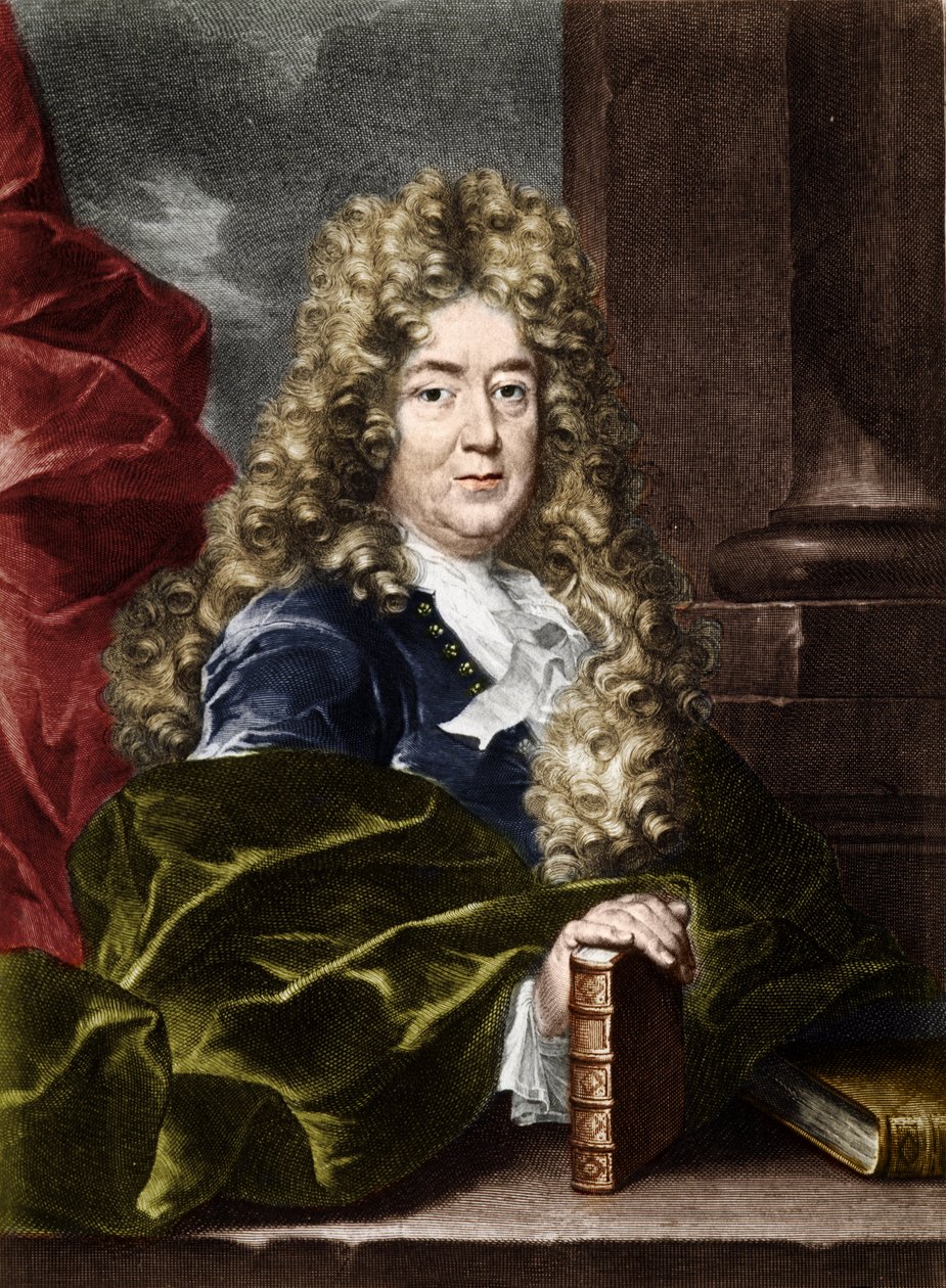 Retrato de Charles Perrault (1628-1703) escritor francês. de Unknown artist