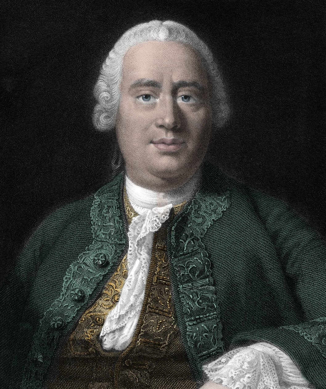 Retrato de David Hume, filósofo escocês (1711-1776). de Unknown artist