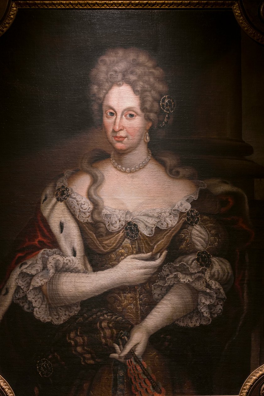 Retrato de Dorotea Sofia de Neoburg de Unknown artist