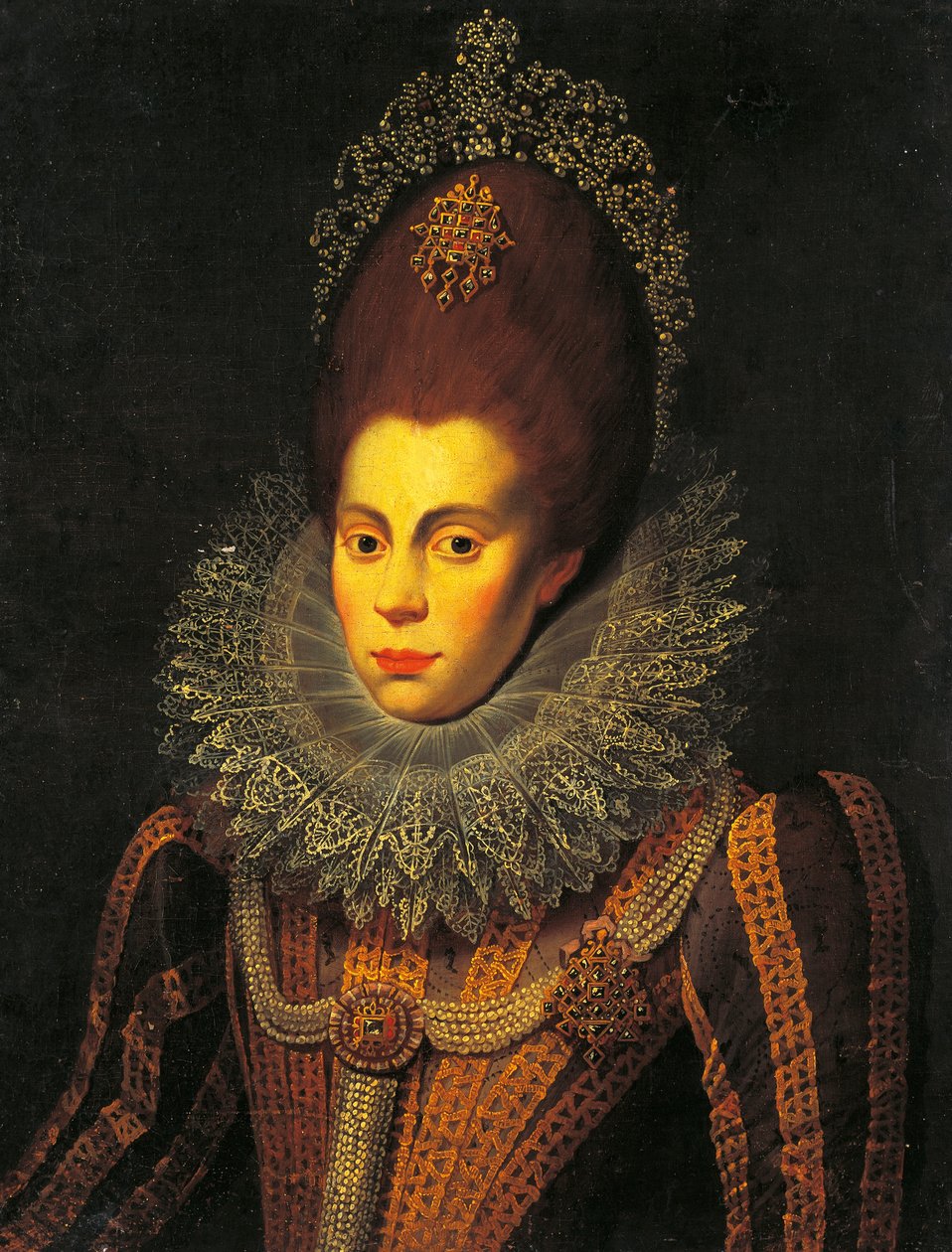 Retrato de Isabel I de Inglaterra (pintura) de Unknown artist
