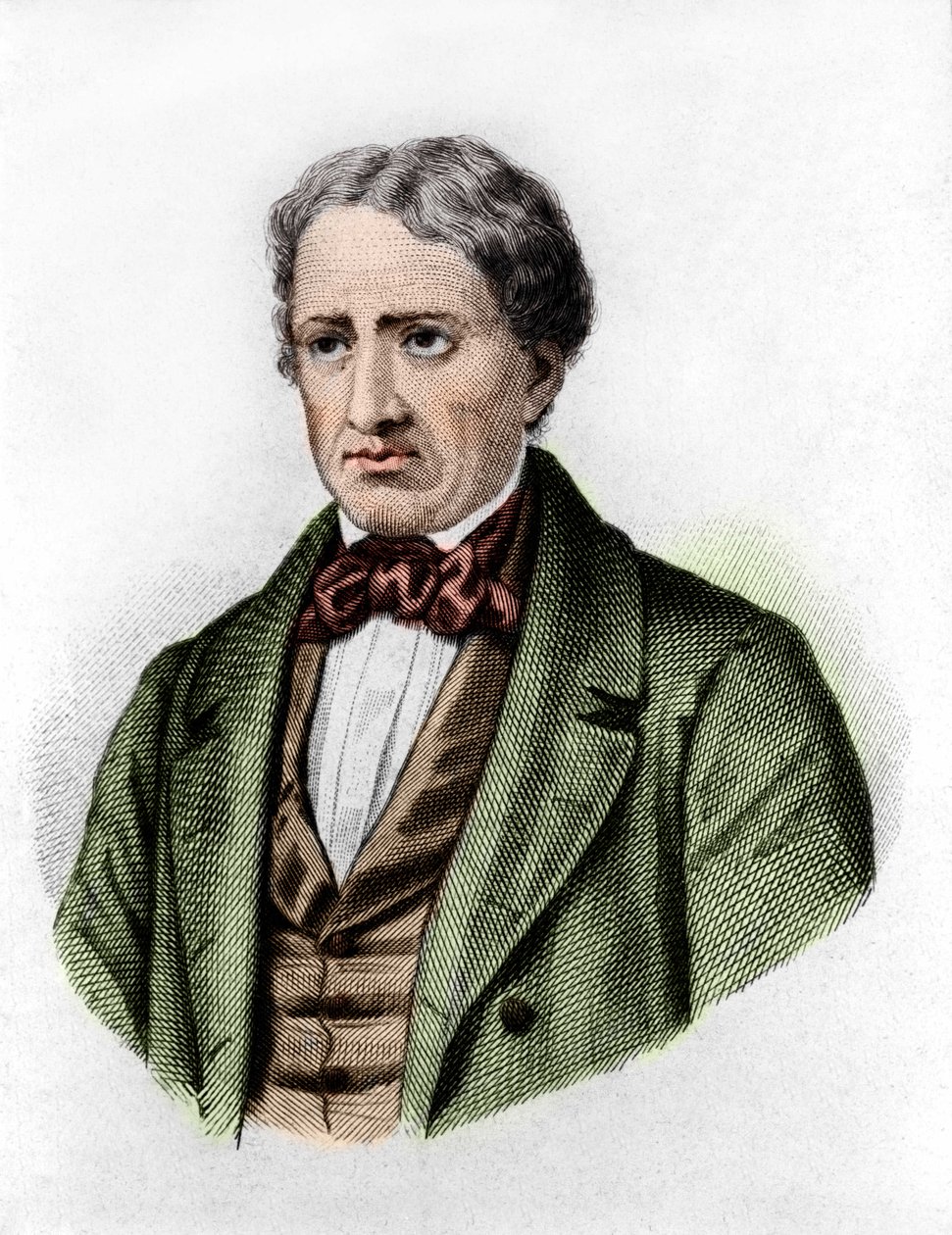 Retrato de Filippo (Philippe) Buonarroti (1761-1837).filiado aos Illuminés (Illuminati) da Baviera de Unknown artist