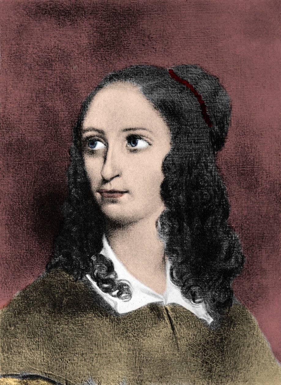 Retrato de Flora Tristan, política francesa (1803-1844). de Unknown artist
