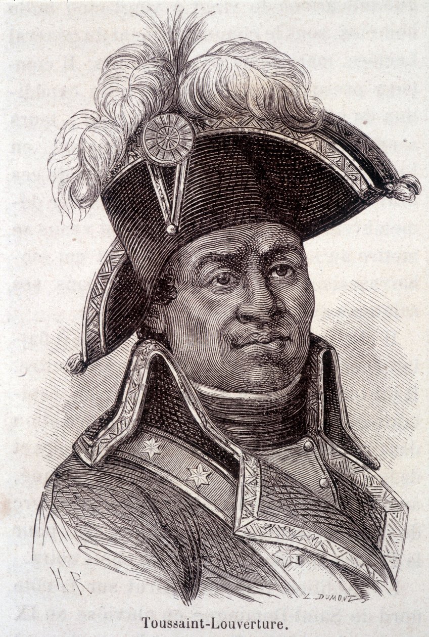 Retrato de François Dominique Toussaint dit "Toussaint-Louverture" (Toussaint Louverture de Unknown artist