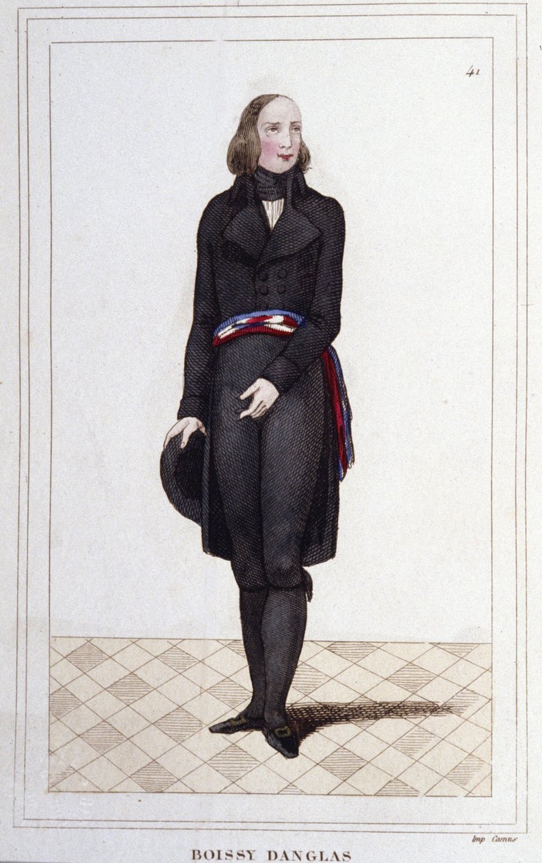 Retrato de François Antoine, Conde de Boissy d