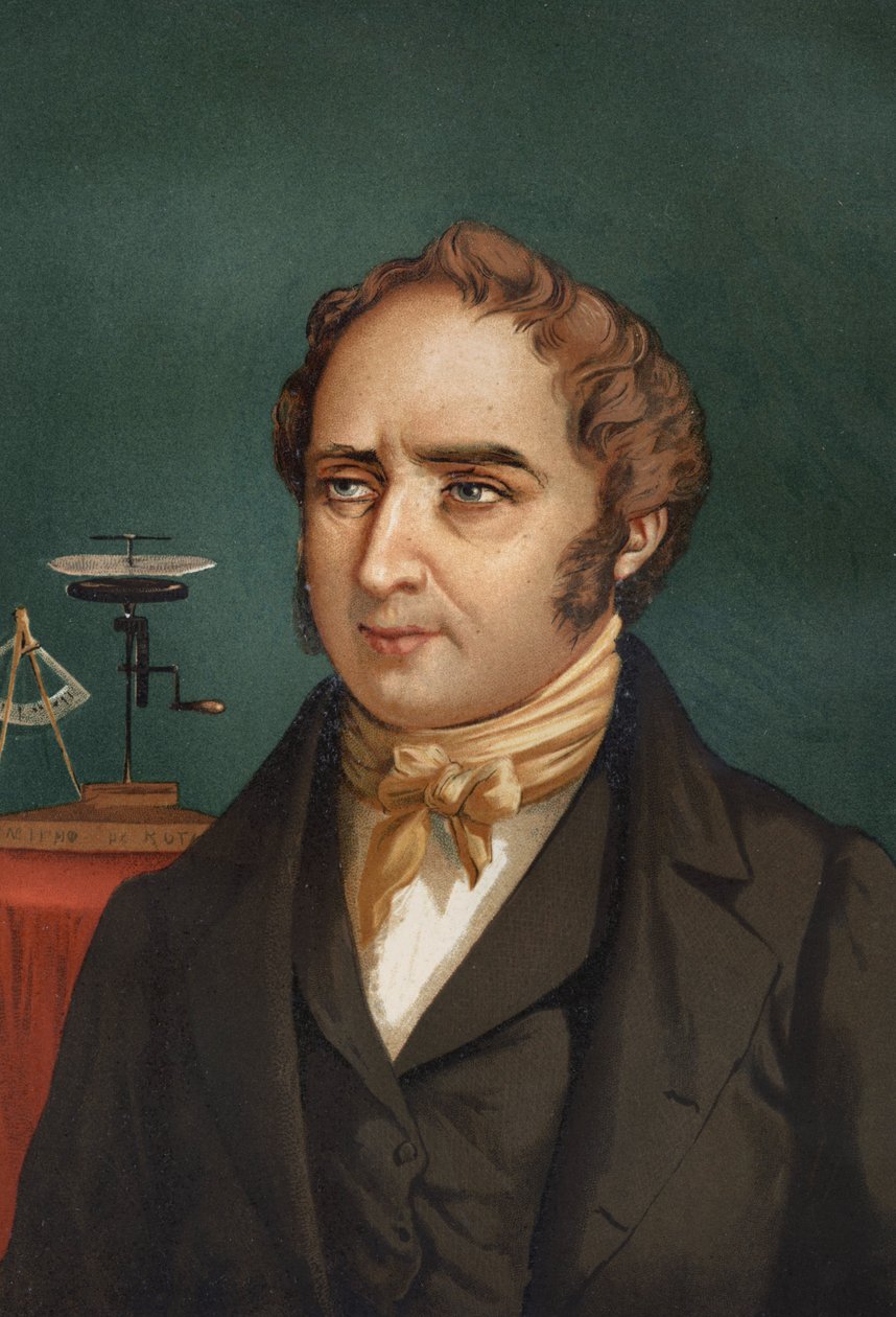 Retrato de François Arago. (1786-1853).de "Science and its Men", de Louis Figuier. Barcelona 1881 de Unknown artist