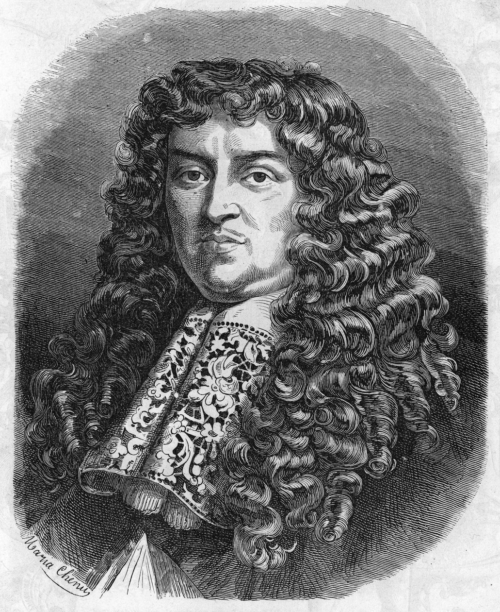 Retrato de François Michel Le Tellier, Marquês de Louvois (1639 - 1691), político francês. de Unknown artist
