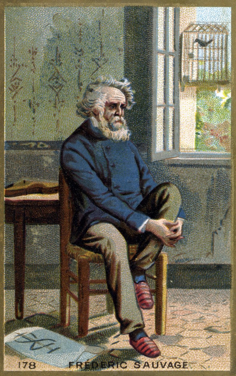 Retrato de Frédéric Sauvage (1786 - 1857), inventor francês. de Unknown artist