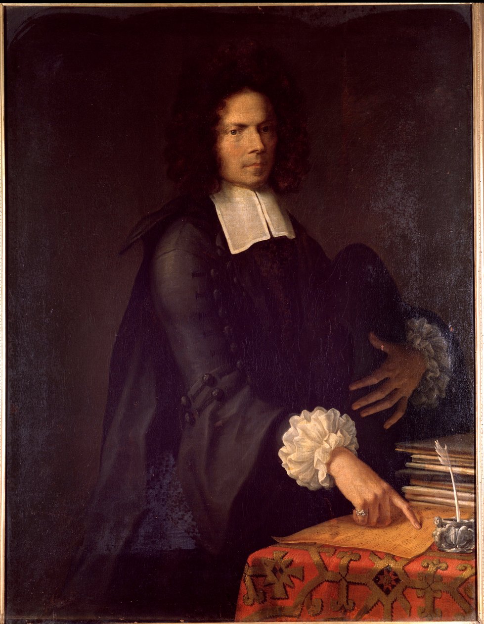 Retrato de Giovanni Paolo Colonna, compositor e organista italiano (pintura de Unknown artist