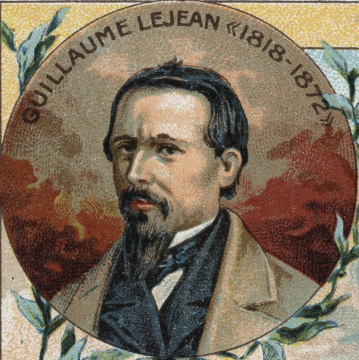 Retrato de Guillaume LEJEAN (1824-1871) Homem de letras, geógrafo viajante. de Unknown artist