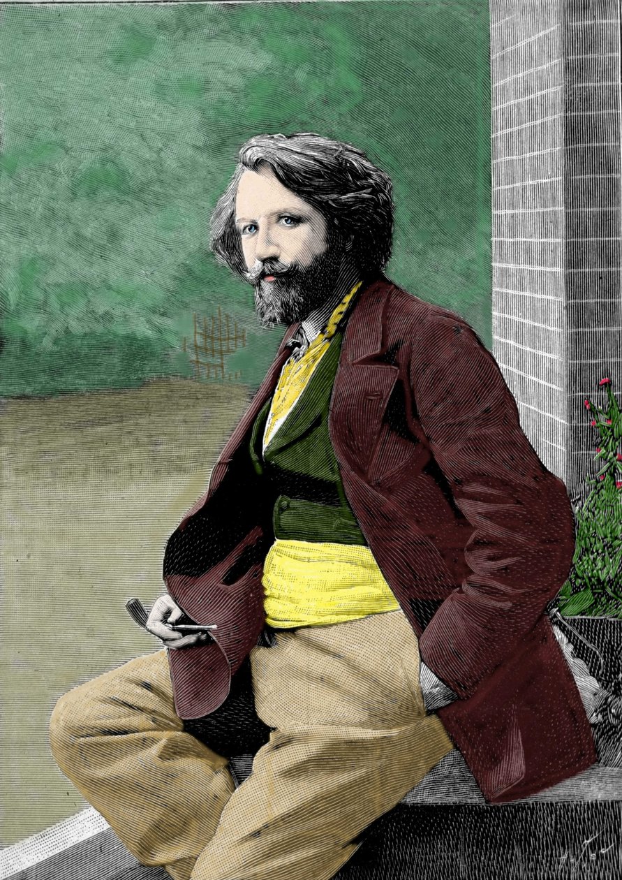 Retrato de Gustave Charpentier (1860-1956), compositor francês. de Unknown artist