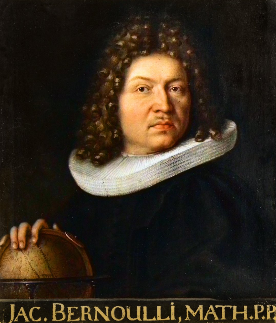 Retrato de Jacques Bernoulli (1667-1748) - matemático suíço de Unknown artist