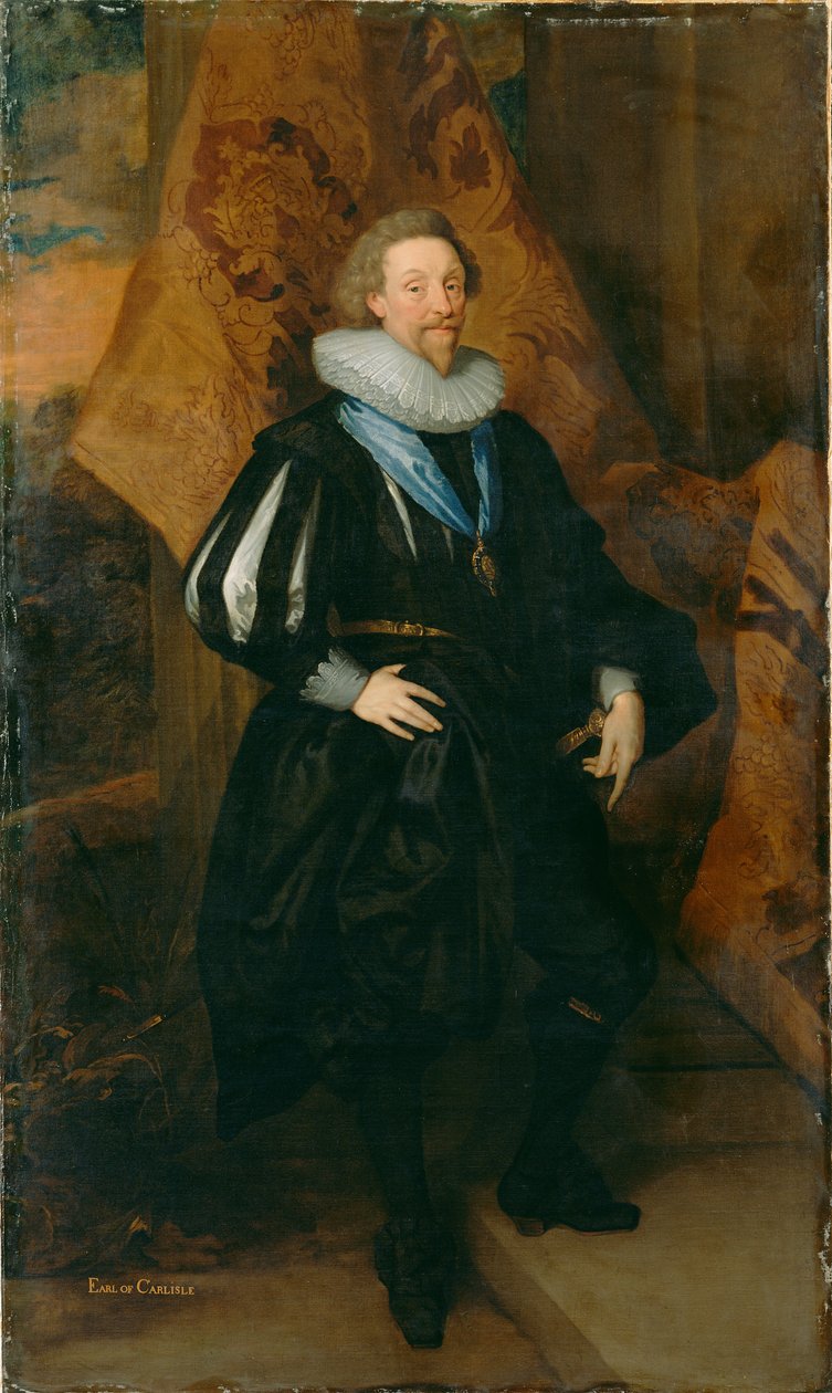 Retrato de James Hay, 1º Conde de Carlisle de Unknown artist