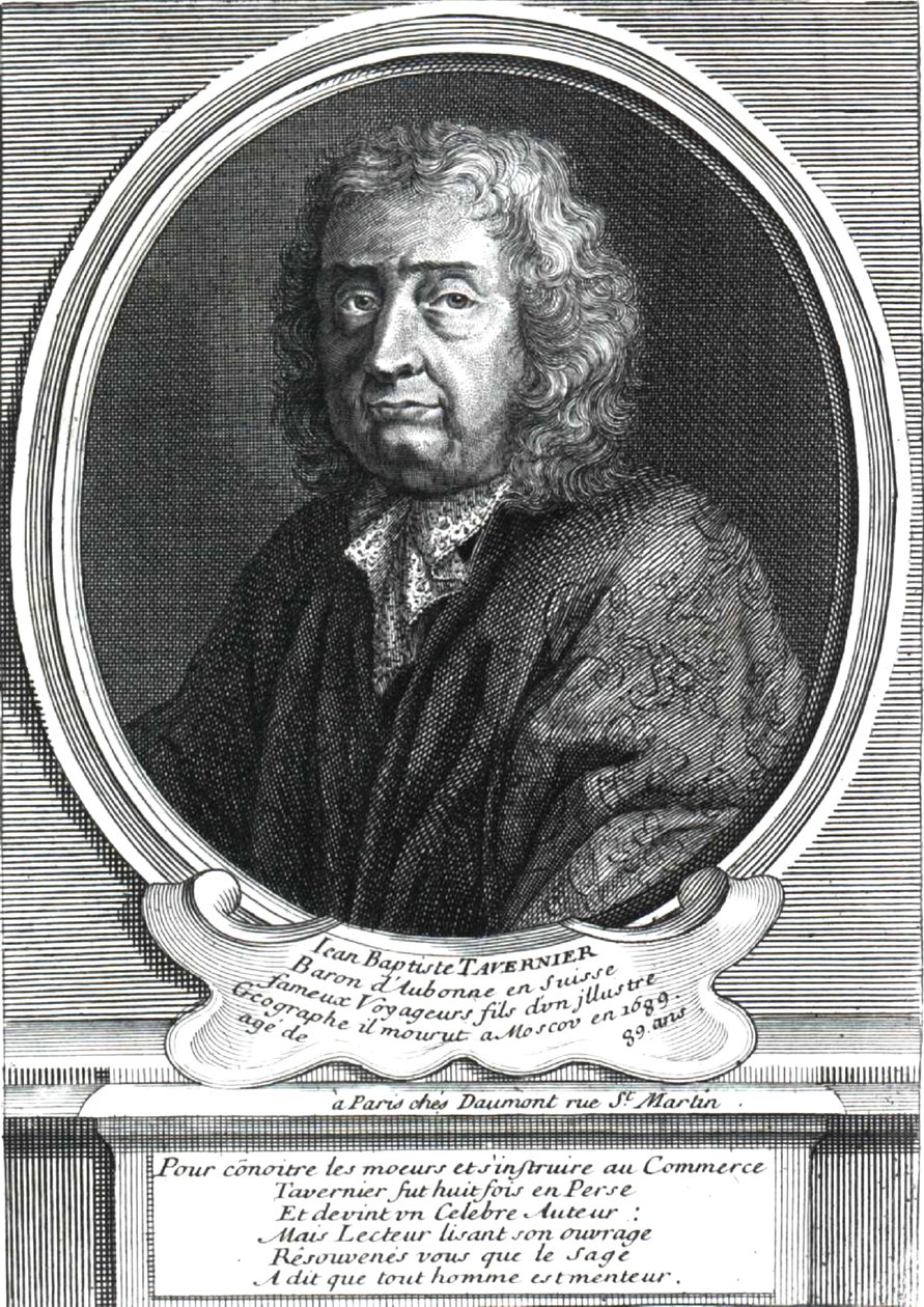 Retrato de Jean-Baptiste Tavernier (1605-1689) de Unknown artist