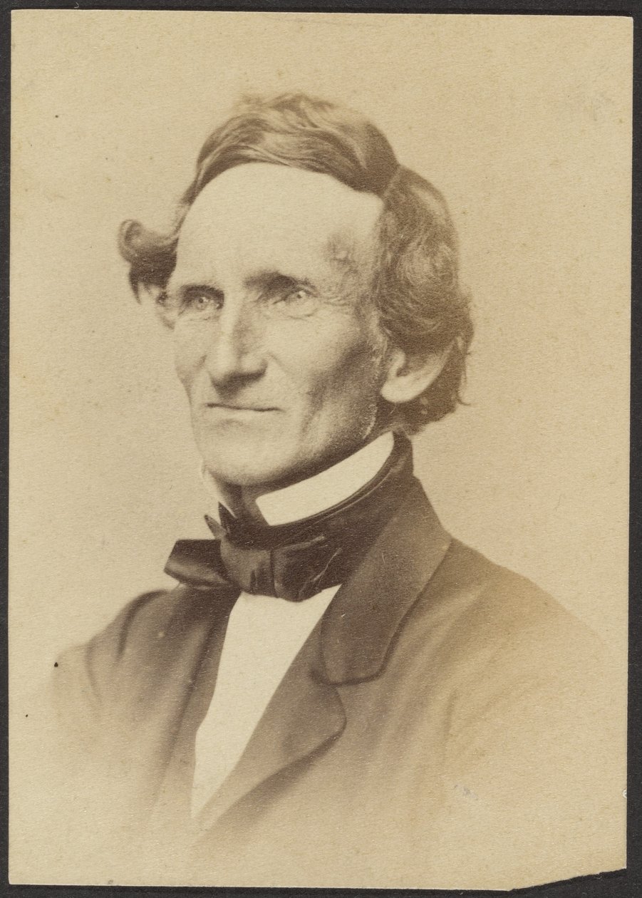 [Retrato de Jefferson Davis] de Unknown artist