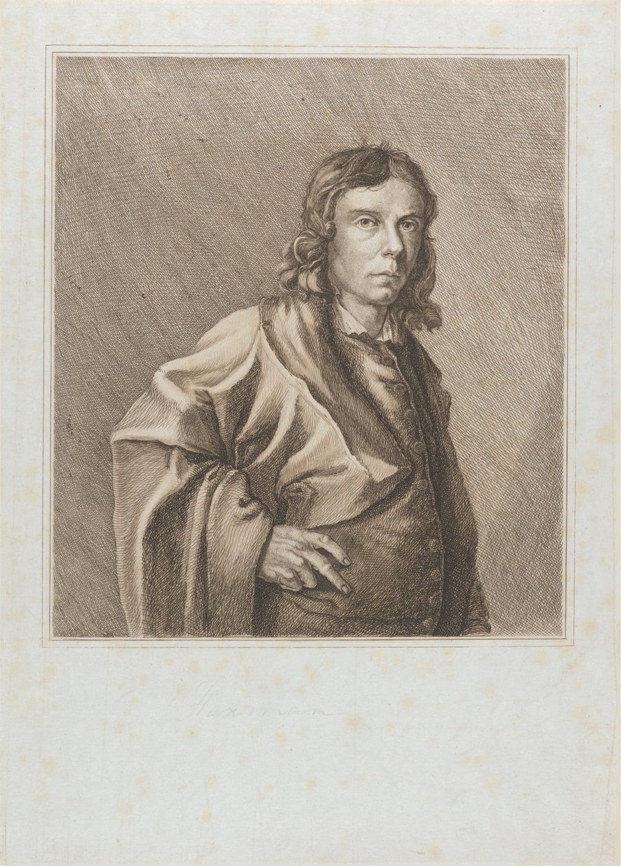 Retrato de John Flaxman de Unknown artist