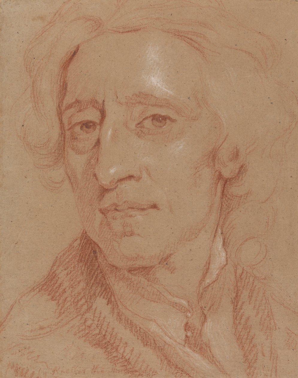 Retrato de John Locke, O Filósofo de Unknown artist